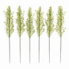 Pack of 6 x 48cm Artificial Wild Berry Blossom Spray Stem – Faux Green Floral Filler