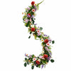 155cm Artificial Pink Meadow Flower Garland