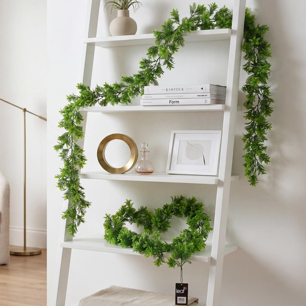 160cm Artificial Green Floral Garland Hanging Foliage Decoration