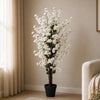 Artificial 120cm White Blossom Tree