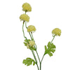 50cm Dahlia Pompom Yellow Artificial Stem