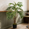 Large Artificial Palm Tree Plants Green 120cm 4ft