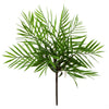 6 x 40cm Artificial Bamboo Palm Bush Plant - Premium Quality