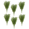 Pack of 6 x 40cm Fire Resistant Artificial Foliage Grass Stem - Premium Quality