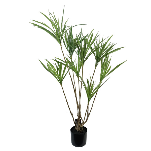 Dragon Tree Dracaena Plant 125cm Look Artificial