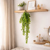 75cm Artificial Trailing Round Botanik Hanging Foliage Plant - Classic Gloss Green - Premium Quality