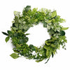 50cm Artificial Wreath Ferns Leaf