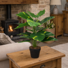 Leaf Design UK Realistic Large Artificial Foliage Plant with Pot 60cm