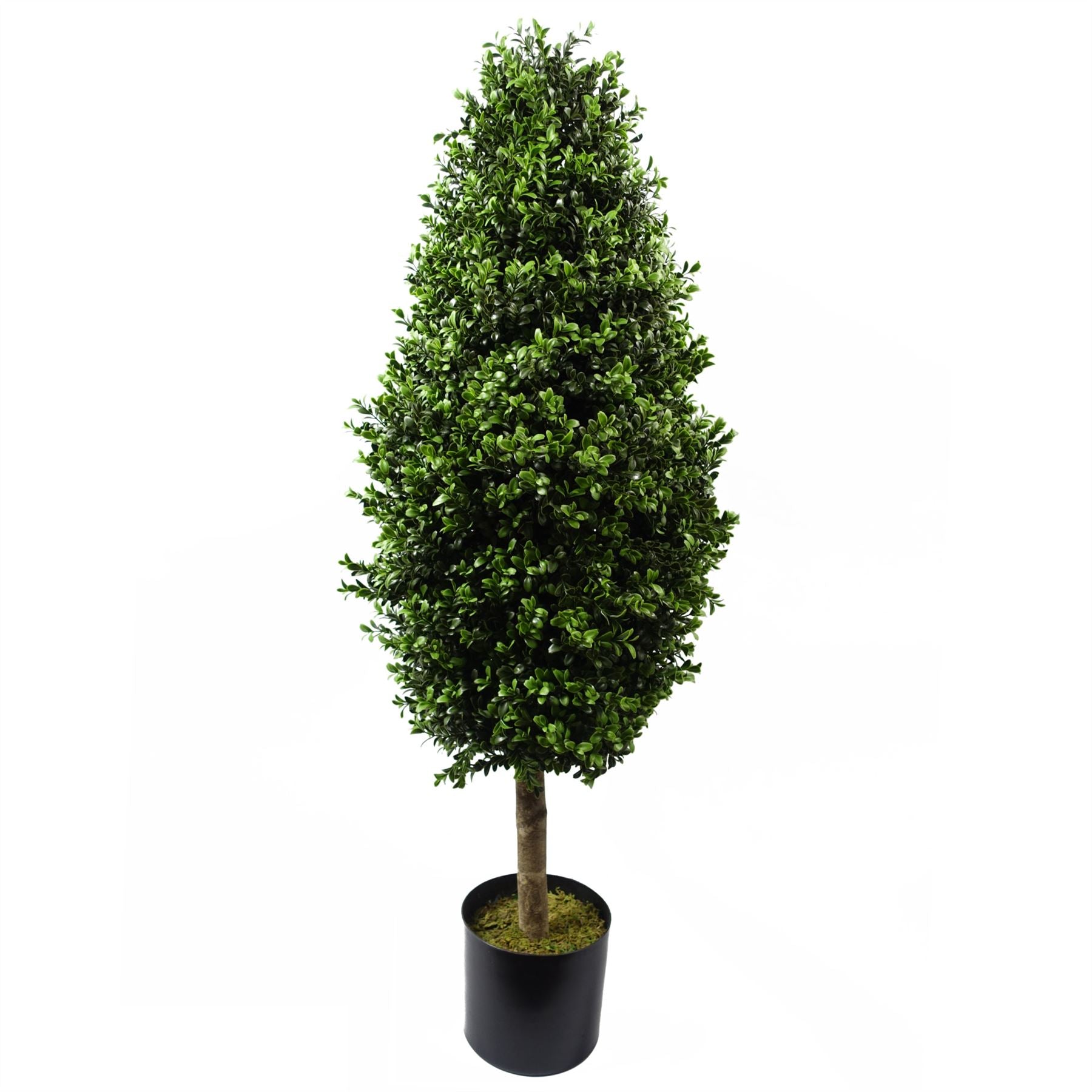 Outdoor Artificial Topiary Tree 120cm Buxus Ball Cone UV Resistant Botanik