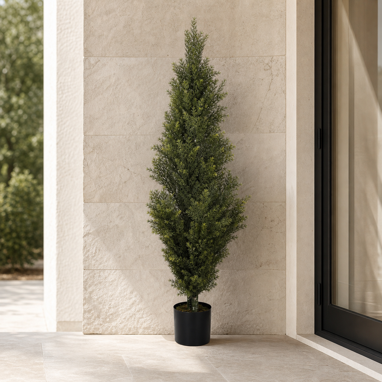 120cm Artificial Natural Look Cedar Tree