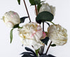 6 x Cream Peony Artificial Flower