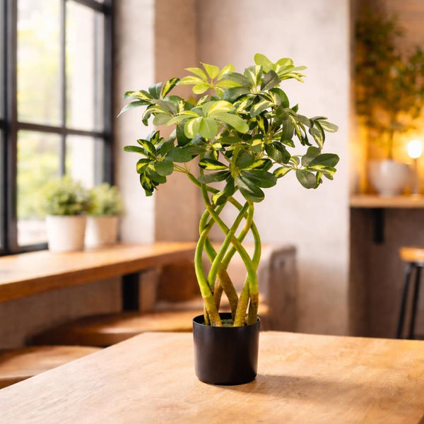 70cm Artificial Twisted Stem Bush