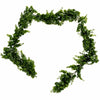 Pack of 6 x 180cm Artificial Eucalyptus Style Green Garland Hanging Decoration