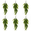 Pack of 6 x 75cm Artificial Trailing Fern Plant Hanging Faux Greenery