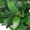 Pair of 120cm (4ft) Plain Stem Artificial Topiary Bay Laurel Ball Trees