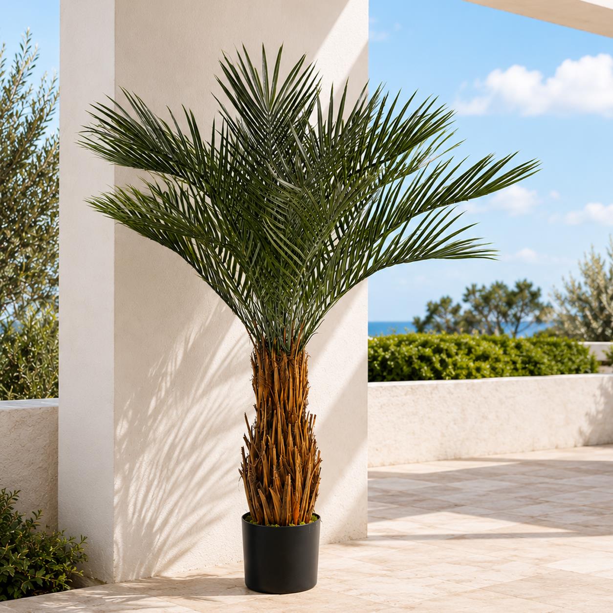 Leaf 120cm Cycas Palm Tree UV Resistant Outdoor