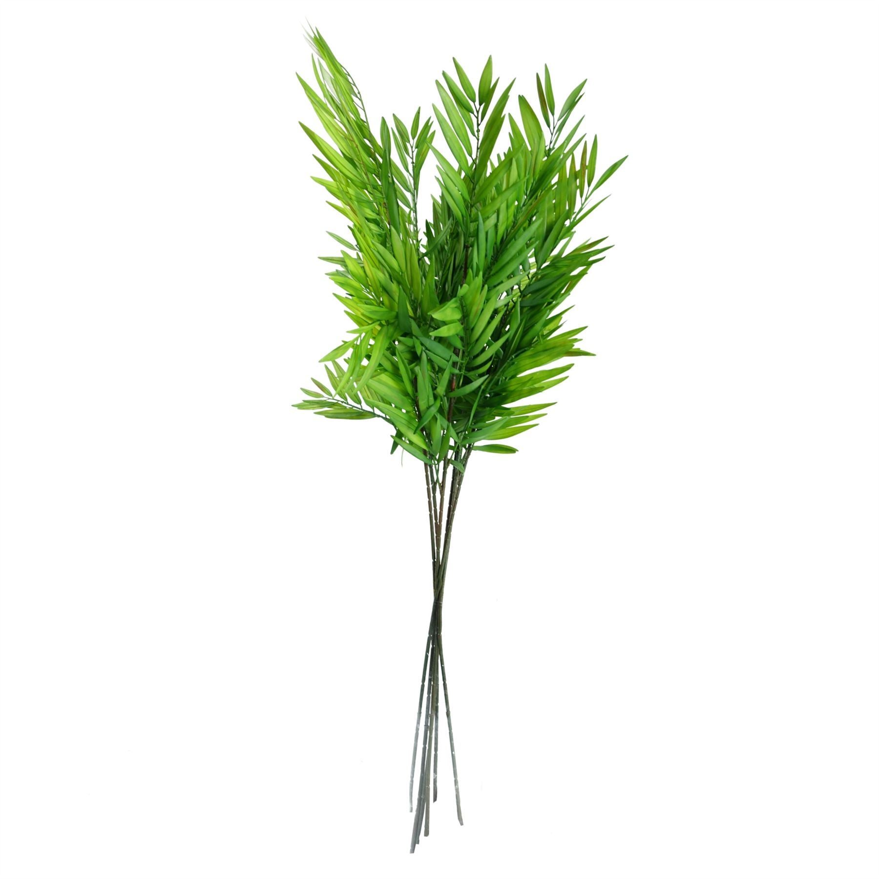 Pack of 6 x 85cm Bamboo Fern Stem - Premium Quality