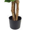 Artificial Ficus Tree Plant 90cm Evergreen Trunk