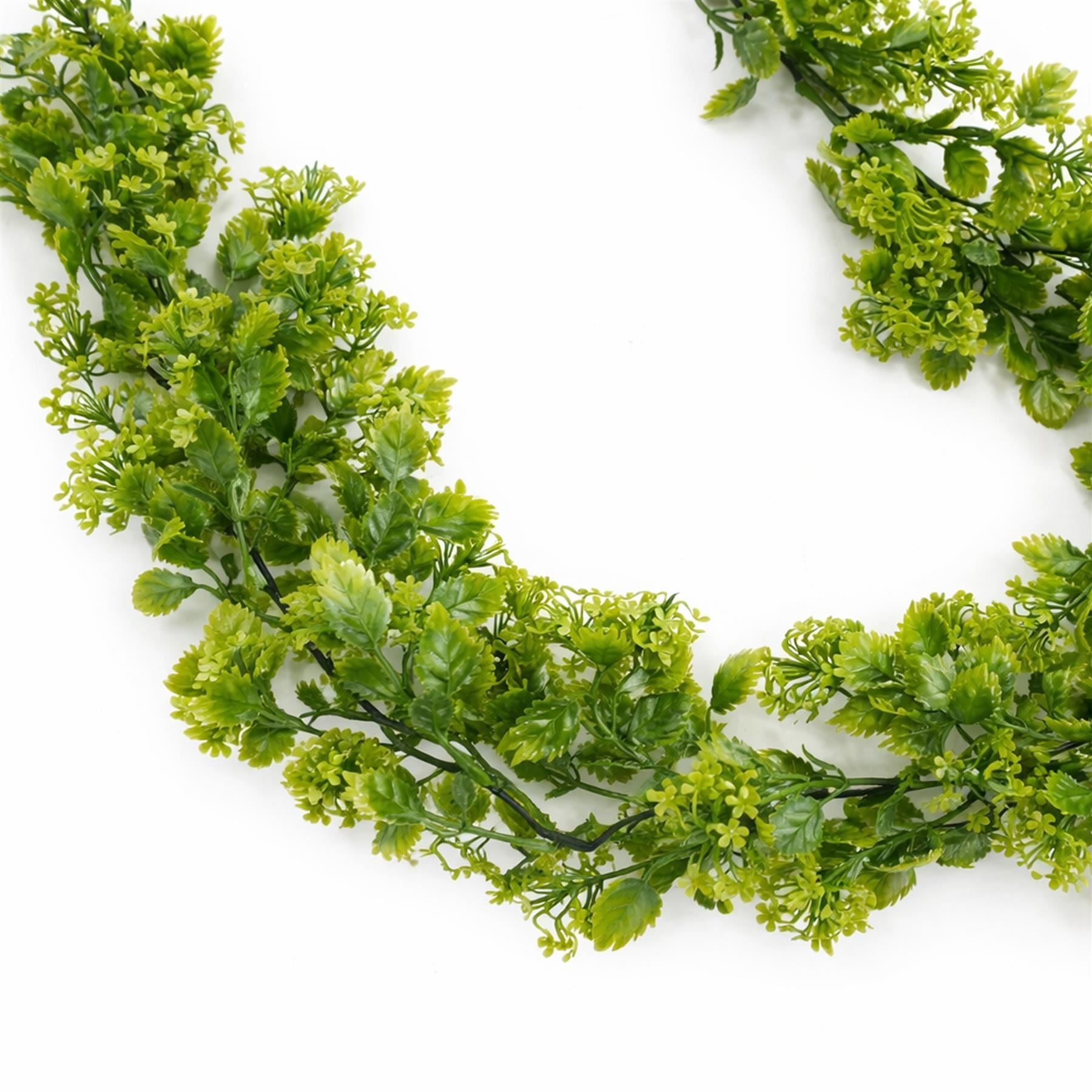 170cm Artificial Green Mixed Foliage Floral Garland Hanging Decoration - Premium Quality