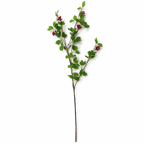 Pack of 6 x 90cm Artificial Berry Foliage Spray Stem