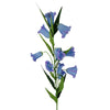 100cm Trumpet Artificial Flower Stem Blue