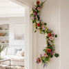 155cm Artificial Pink Meadow Flower Garland