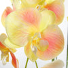 Large Yellow Artificial  Orchid Plant Artifcial 41 REAL TOUCH flowers Botanik