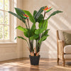 Artificial 120cm (4ft) Bird of Paradise Plant (Strelitzia) - Extra Large