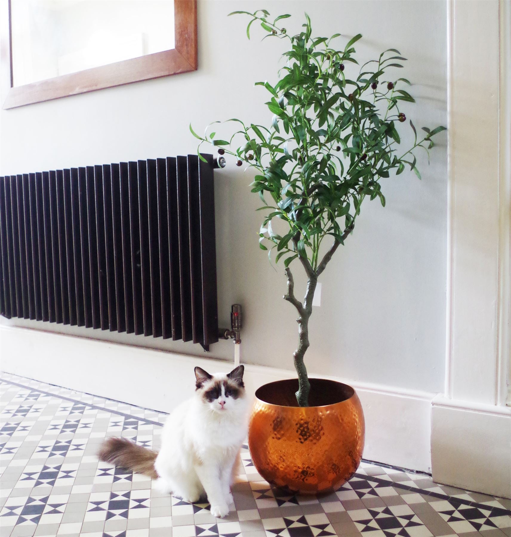Artificial 120cm Olive Tree Natural Style