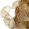 Pack of 6 x 65cm Golden Leaves Flower Arrangement Decoration - Premium Quality