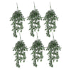 Pack of 6 x Hanging UV and Fire Resistant Artificial Small Botanik Plant 78cm - Premium Quality