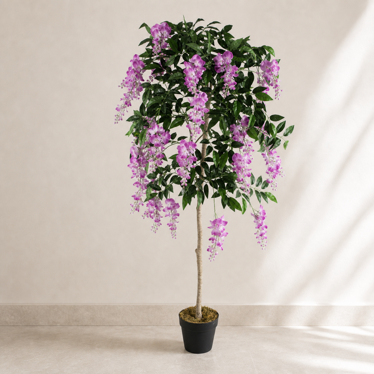 Artificial Pink Purple Wisteria Tree