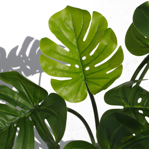 Artificial Monstera Plant Cheese Plant Twisted 120cm 120cm Leaf Design Realistic Botanik