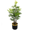 Leaf Design 60cm Artificial Nandina Bonsai Ficus Tree