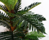 Leaf Design 150cm Artificial Large Palm Tree with Natural Trunk