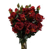 6 x Red Rose Artificial Flowers