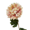 Pack of 6 x Artificial Flowers Extra Large Reflex Chrysanthemum - Pink 75cm