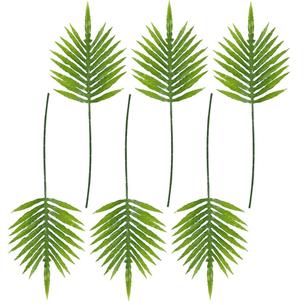 Pack of 6 x 95cm Green Palm Botanik - Premium Quality
