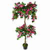 Artificial Flower Plant Tree 140cm Pink Rhododendron Trunk