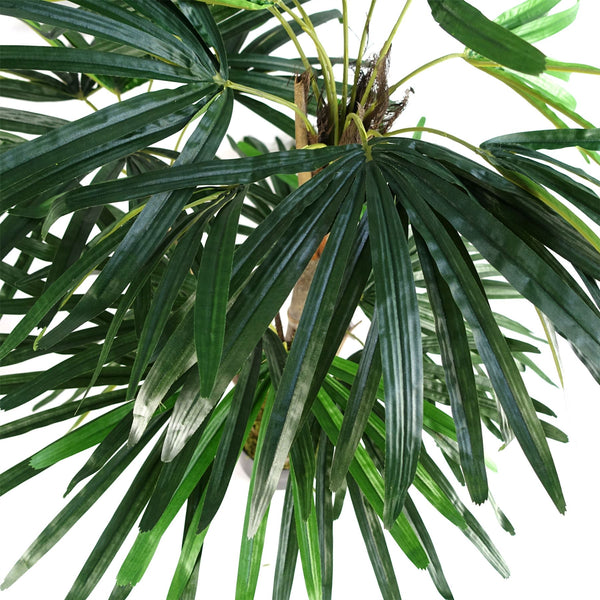 Leaf Design 100cm Raphis Palm Artificial Tree