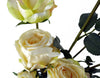 6 x Cream Rose Artificial Flowers