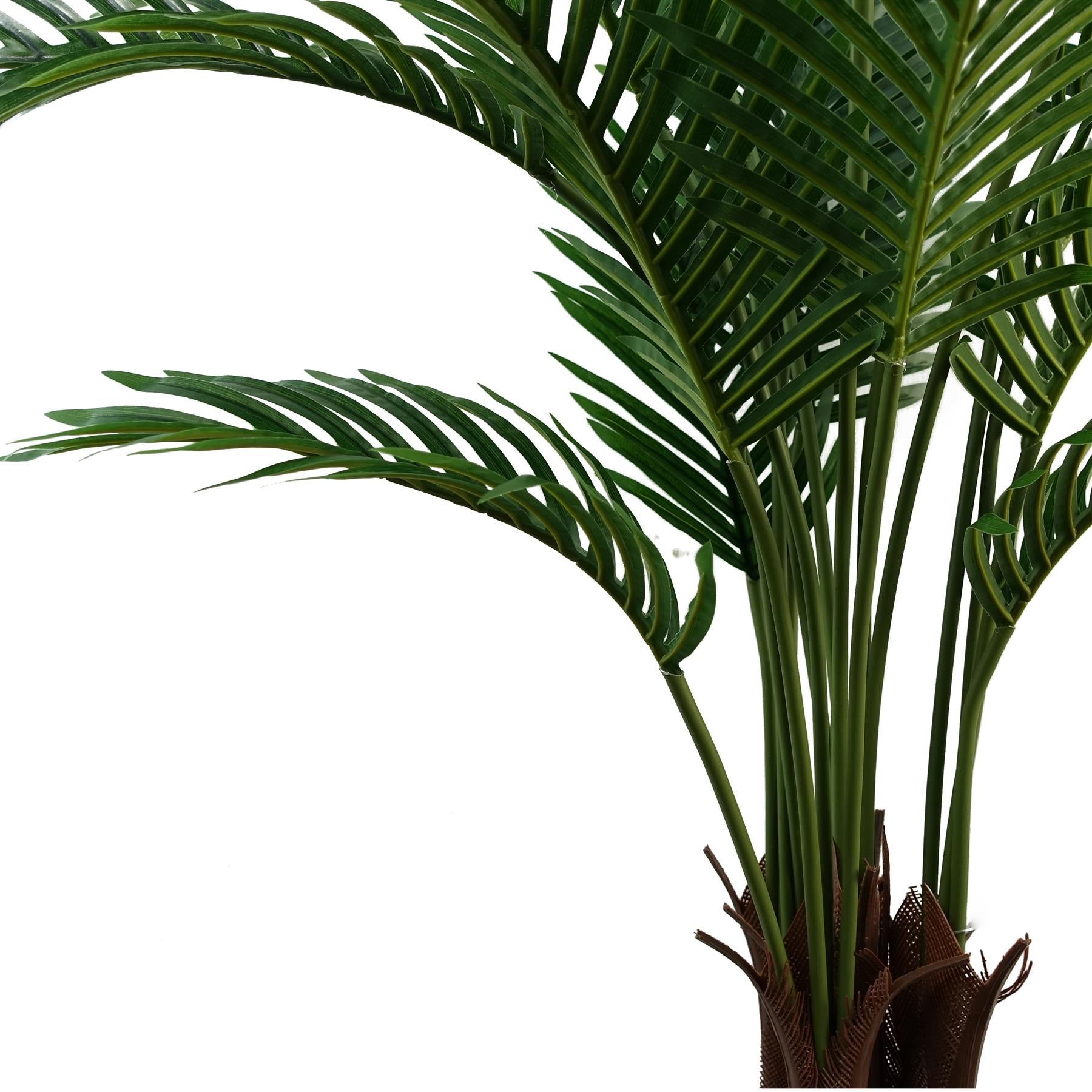 110cm Artificial Areca Palm Tree in Black Pot