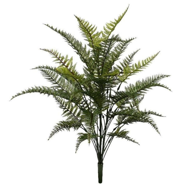 Pack of 6 x 78cm Fire Retardant Artificial Fern Foliage Branch - Premium Quality