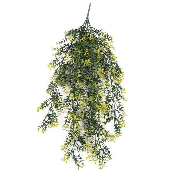 Pack of 6 x Hanging UV and Fire Resistant Artificial Variegated Plant 76cm - Premium Quality