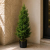 Cypress Cedar Topiary Tree Artificial 120cm Realistic Plant Botanik