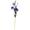 Pack of 6 x 80cm Artificial Purple Wild Rose Stem - 36 Flowers - Premium Quality