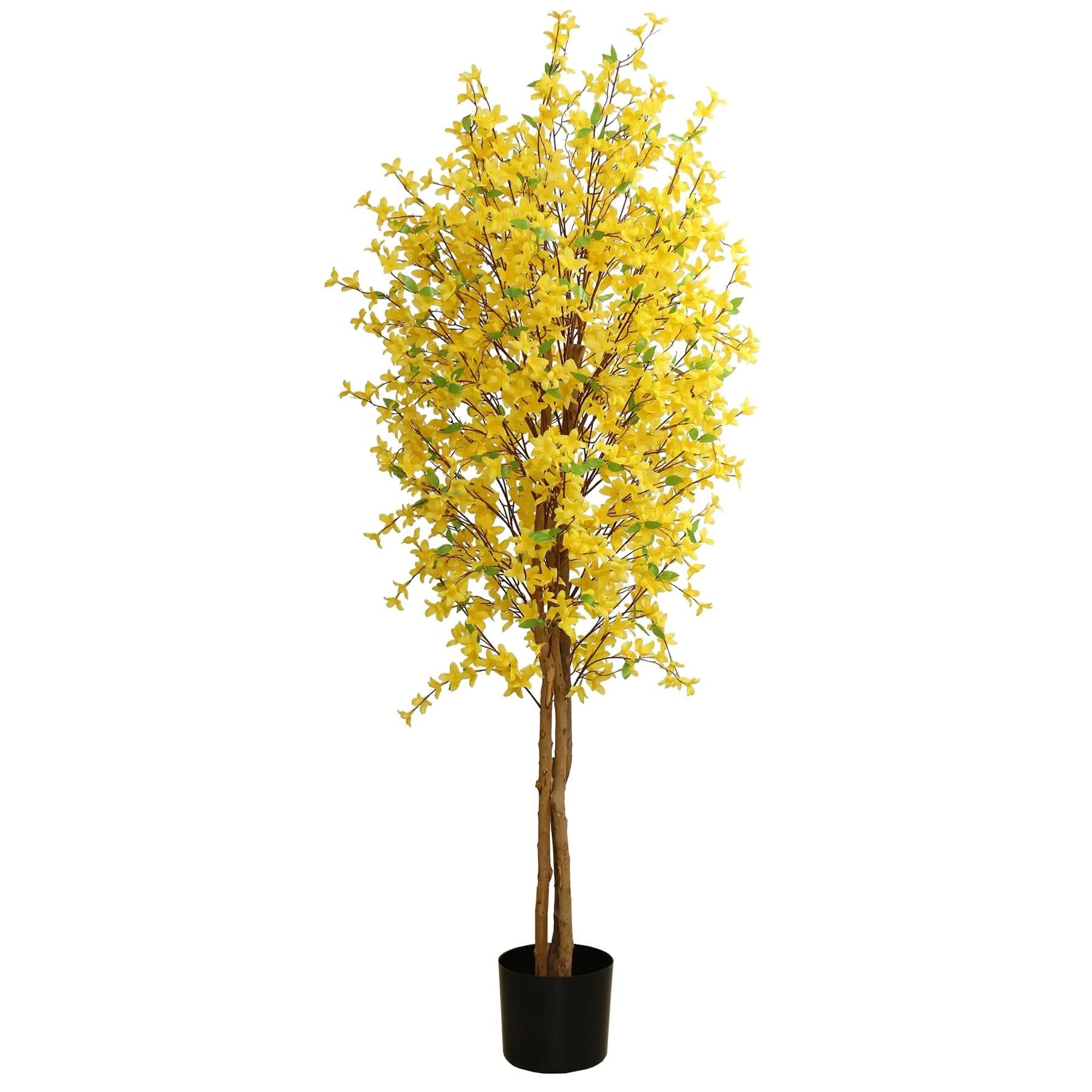 Artificial Forsythia Tree 150cm Leaf