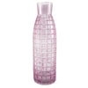 100cm Artificial Pink Lily Flower Arrangement Glass Vase - Premium Quality