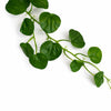 Pack of 6 x 160cm Artificial Round Pilea Botanik Garland Hanging Decoration - Premium Quality