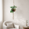 Artificial 85cm Hanging Potted Pothos Plant with Planter